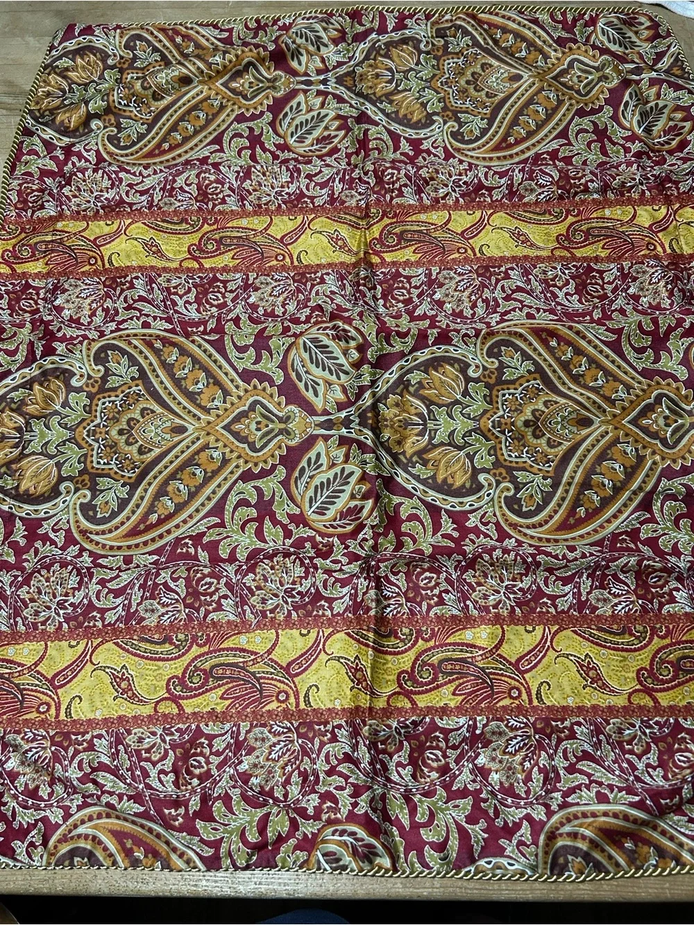 Lillian Anderson Ornate Paisley Pillow Shams